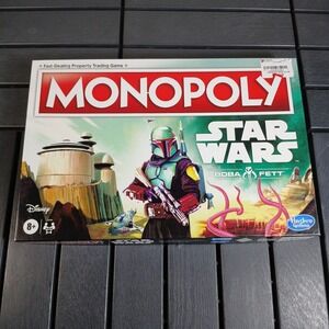 Monopoly: Star Wars (Boba Fett Edition)‎ Board Game (Used Once) ZA